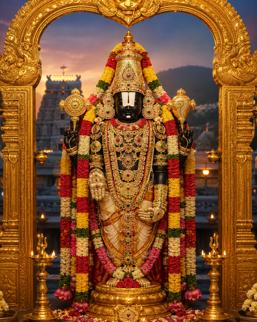 Sri Venkateswara Suprabhatam (श्रीवेङ्कटेशसुप्रभातम्) – Lyrics in Sanskrit